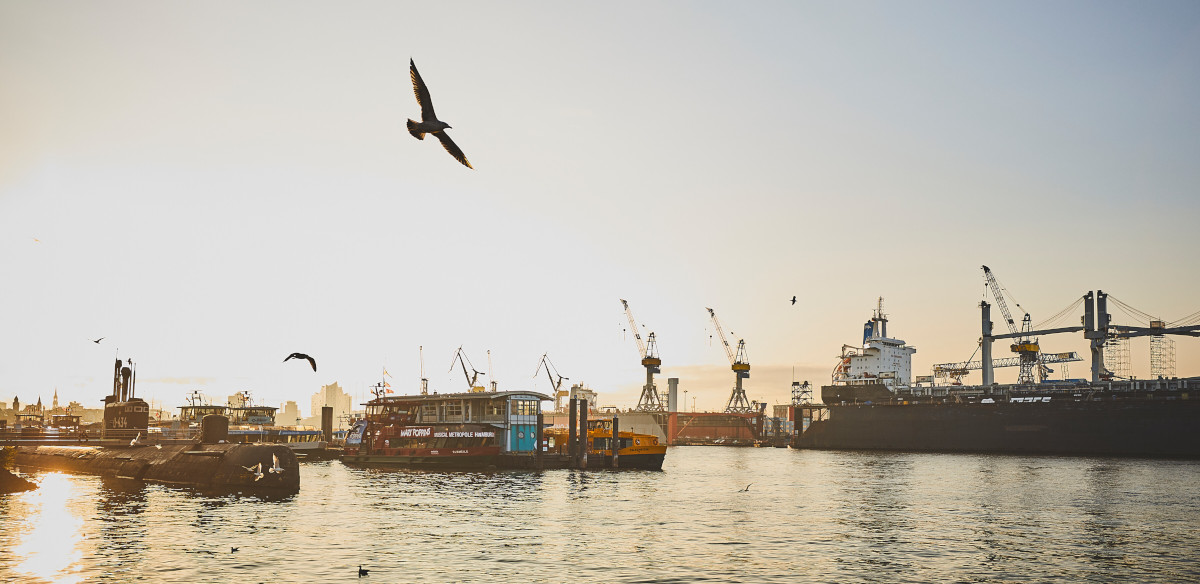 Hamburg harbour
