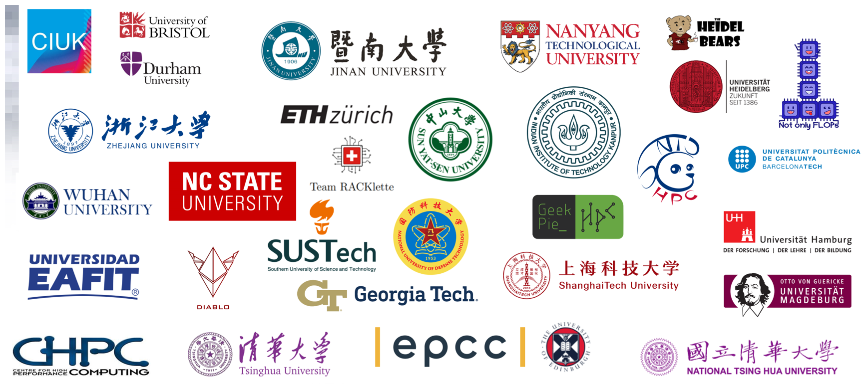 ISC 2024 Student Cluster Competition Teams